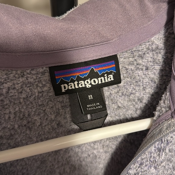 Purple Patagonia quarter zip - size Medium - Picture 4 of 5